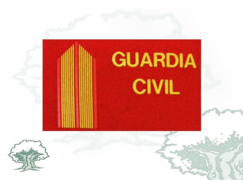 Galleta Brigada Guardia Civil fieltro