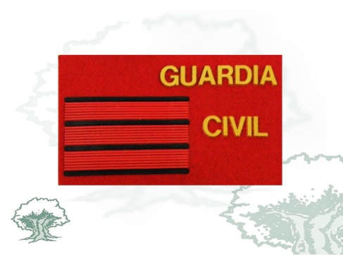 Galleta Cabo de la Guardia Civil de fieltro