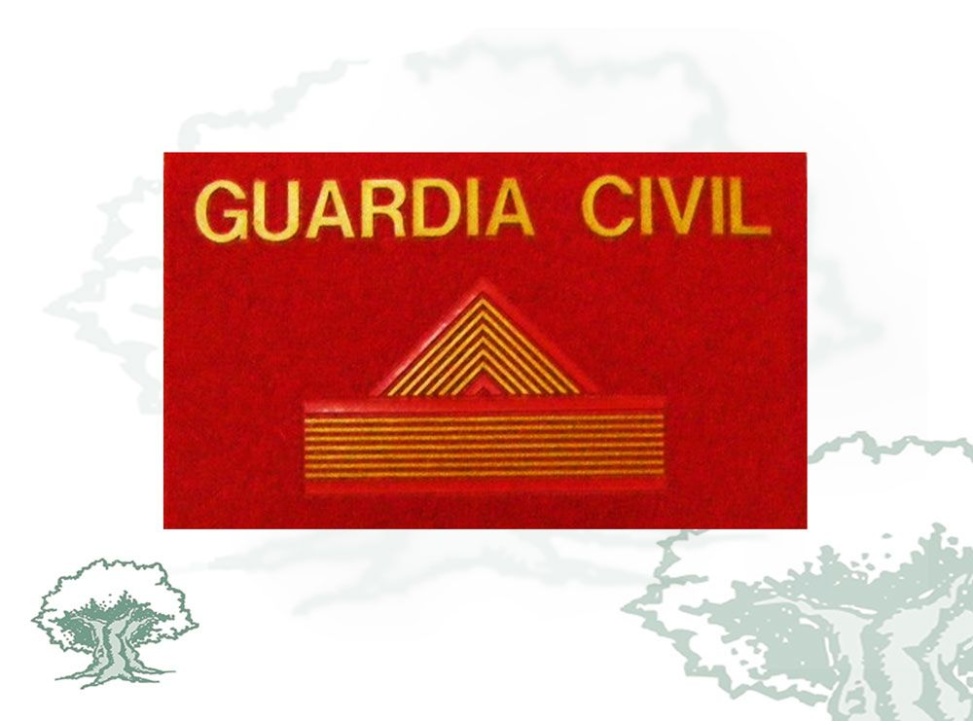 Galleta Cabo Mayor Guardia Civil fieltro