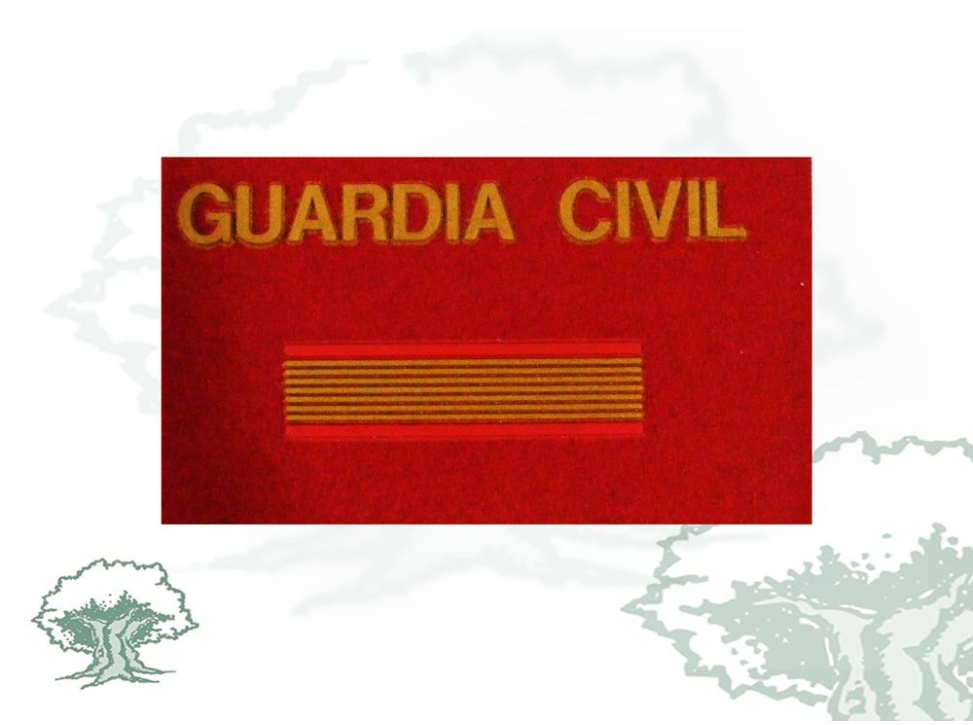 Galleta Cabo 1º Guardia Civil fieltro