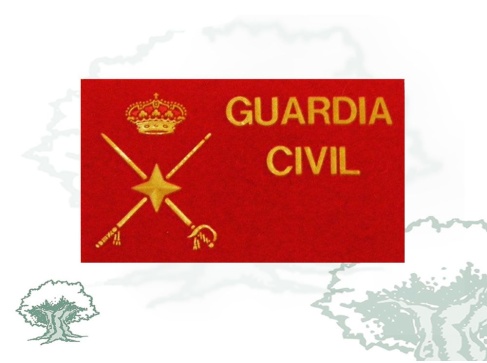 Galleta General de Brigada de la Guardia Civil de fieltro