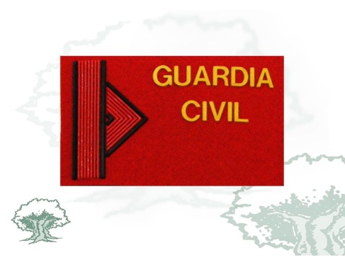 Galleta Guardia 1º de la Guardia Civil de fieltro