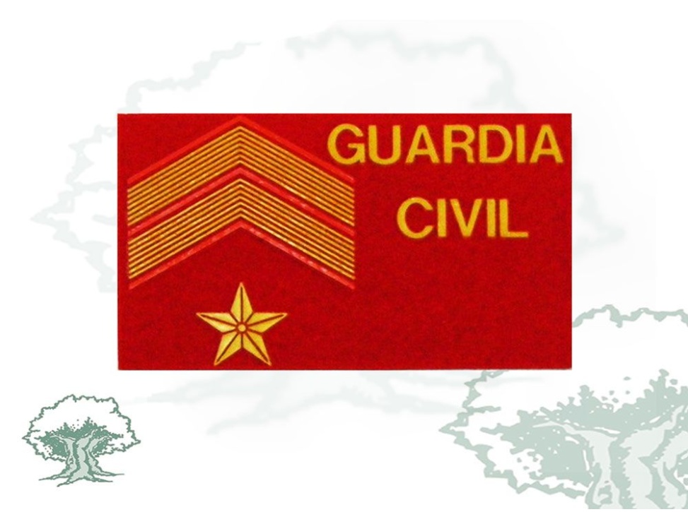 Galleta Suboficial Mayor Guardia Civil fieltro