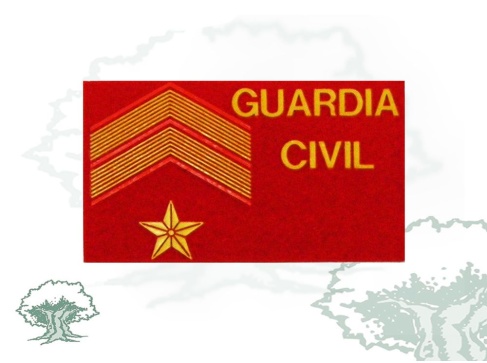 Galleta Suboficial Mayor de la Guardia Civil de fieltro