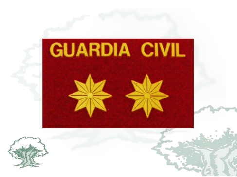 Galleta Teniente Coronel Guardia Civil fieltro