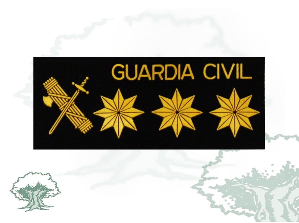 Galleta Coronel GRS Guardia Civil