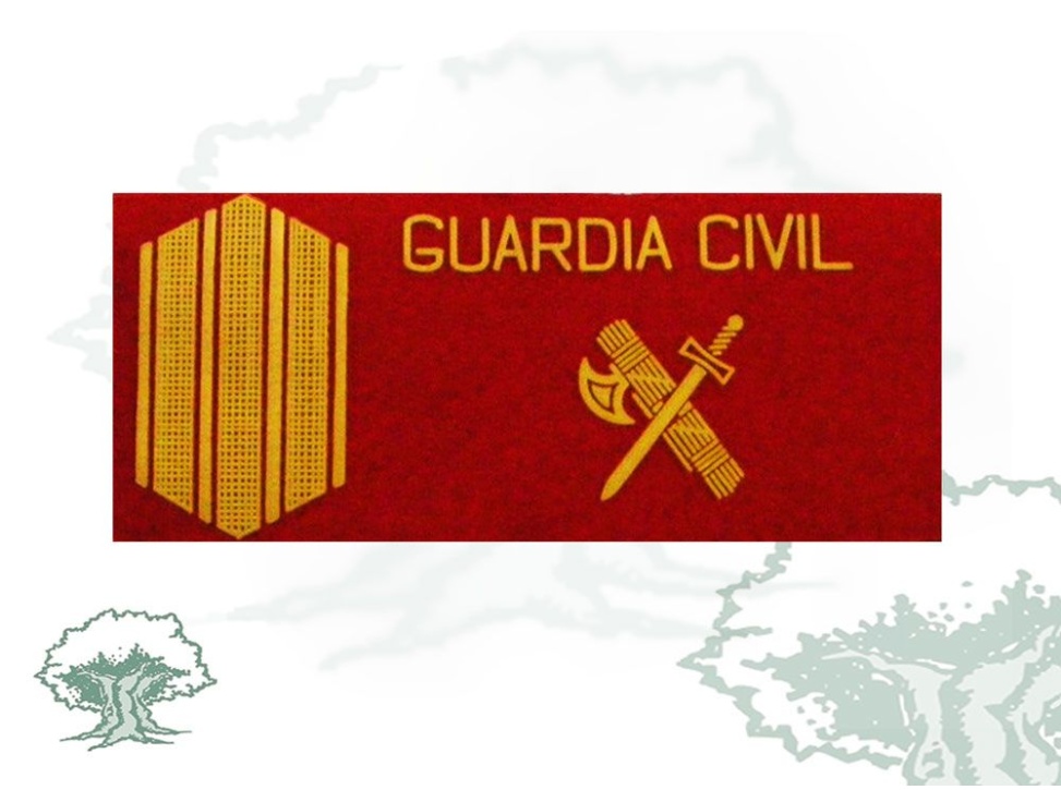 Galleta Cabo Guardia Civil fieltro grande
