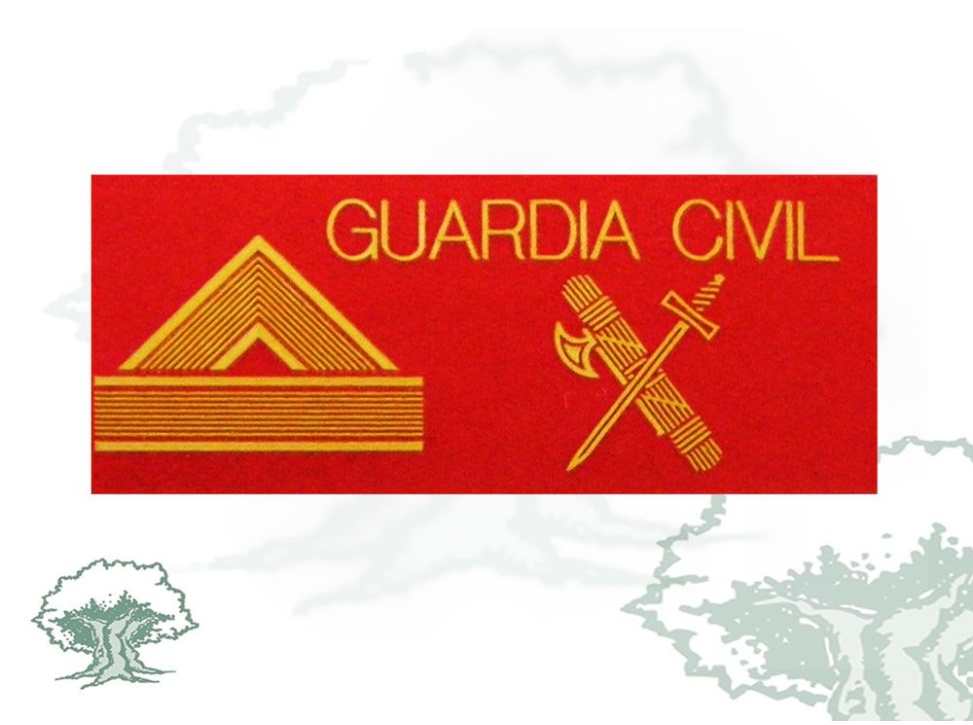 Galleta Cabo Mayor Guardia Civil fieltro grande