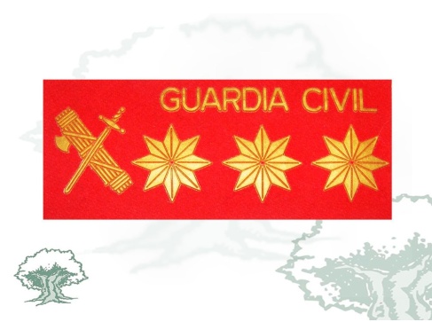Galleta Coronel de la Guardia Civil de fieltro grande