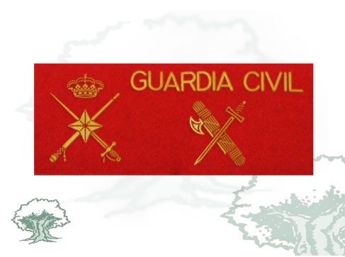 Galleta General de Brigada Guardia Civil fieltro grande