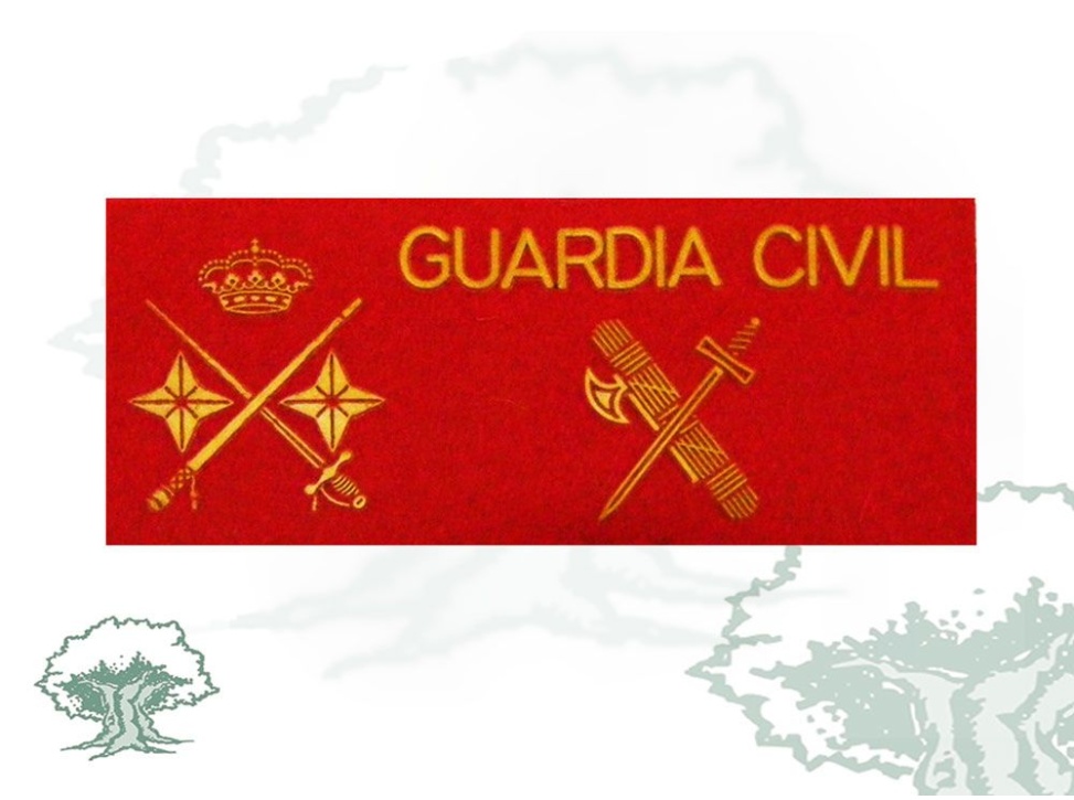 Galleta General de División de la Guardia Civil de fieltro grande