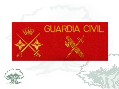 Galleta General de División de la Guardia Civil de fieltro grande