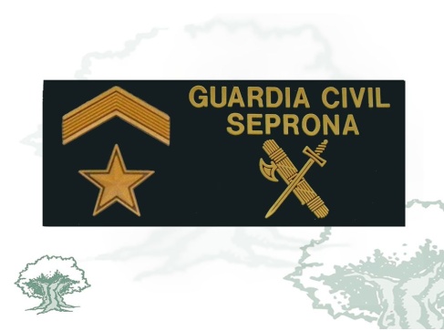 Galleta Subteniente Seprona de la Guardia Civil