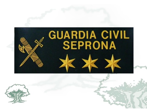 Galleta Capitán Seprona de la Guardia Civil