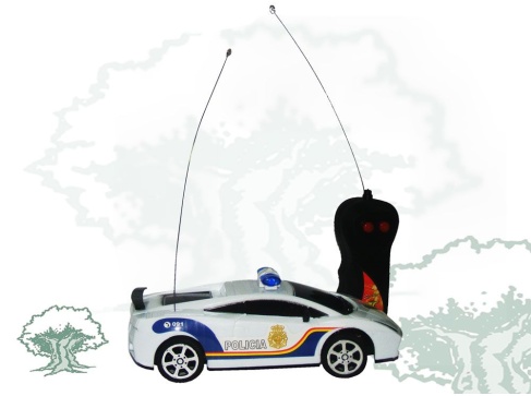 Coche Policía Nacional de juguete teledirigido