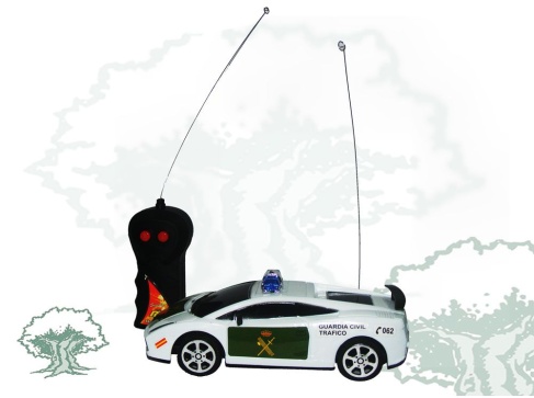 Coche Guardia Civil de juguete teledirigido