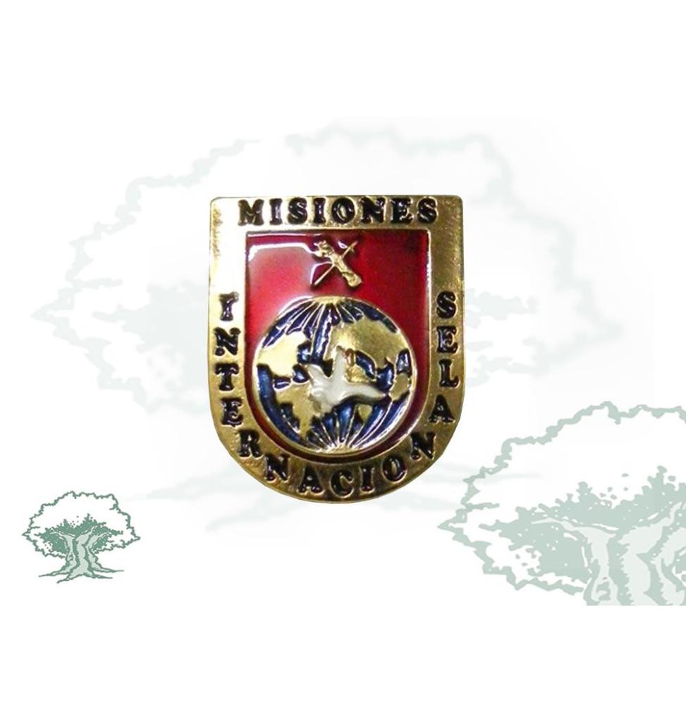 Distintivo Misiones Internacionales de la Guardia Civil