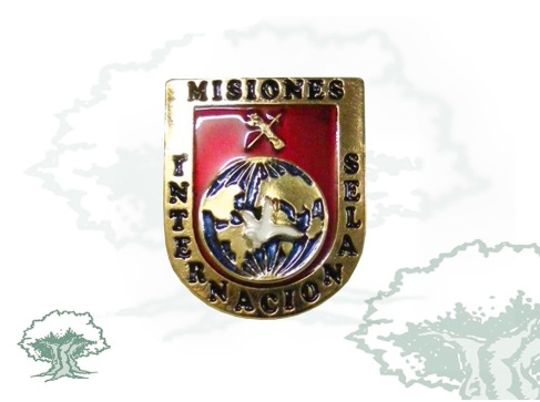 Distintivo Misiones Internacionales Guardia Civil