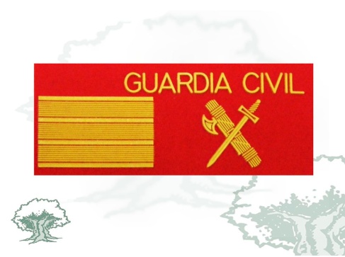 Galleta Sargento Guardia Civil fieltro con velcro