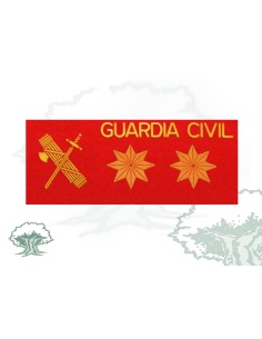 Galleta Teniente Coronel Guardia Civil fieltro con velcro