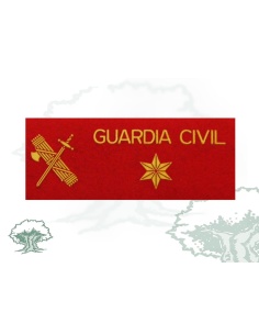 Galleta Alferez Guardia Civil PVC con velcro