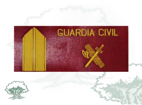 Galleta Brigada de la Guardia Civil de PVC con velcro