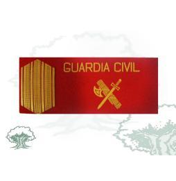 Galleta Cabo de la Guardia Civil de PVC con velcro