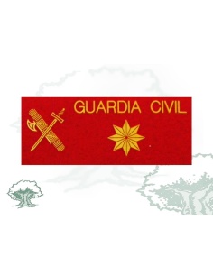 Galleta Comandante Guardia Civil PVC con velcro