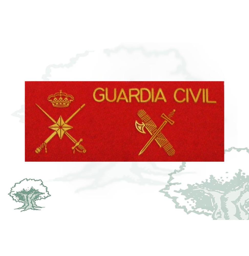 Galleta General de Brigada de la Guardia Civil de PVC con velcro