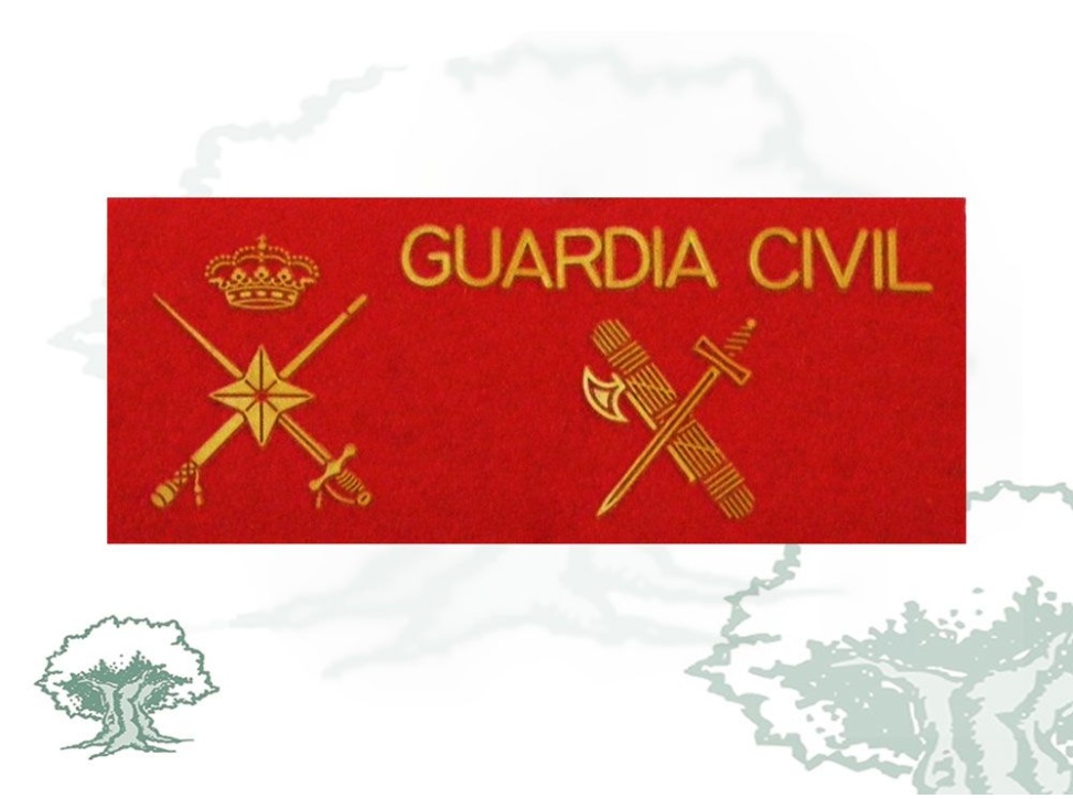 Galleta General de Brigada Guardia Civil PVC con velcro