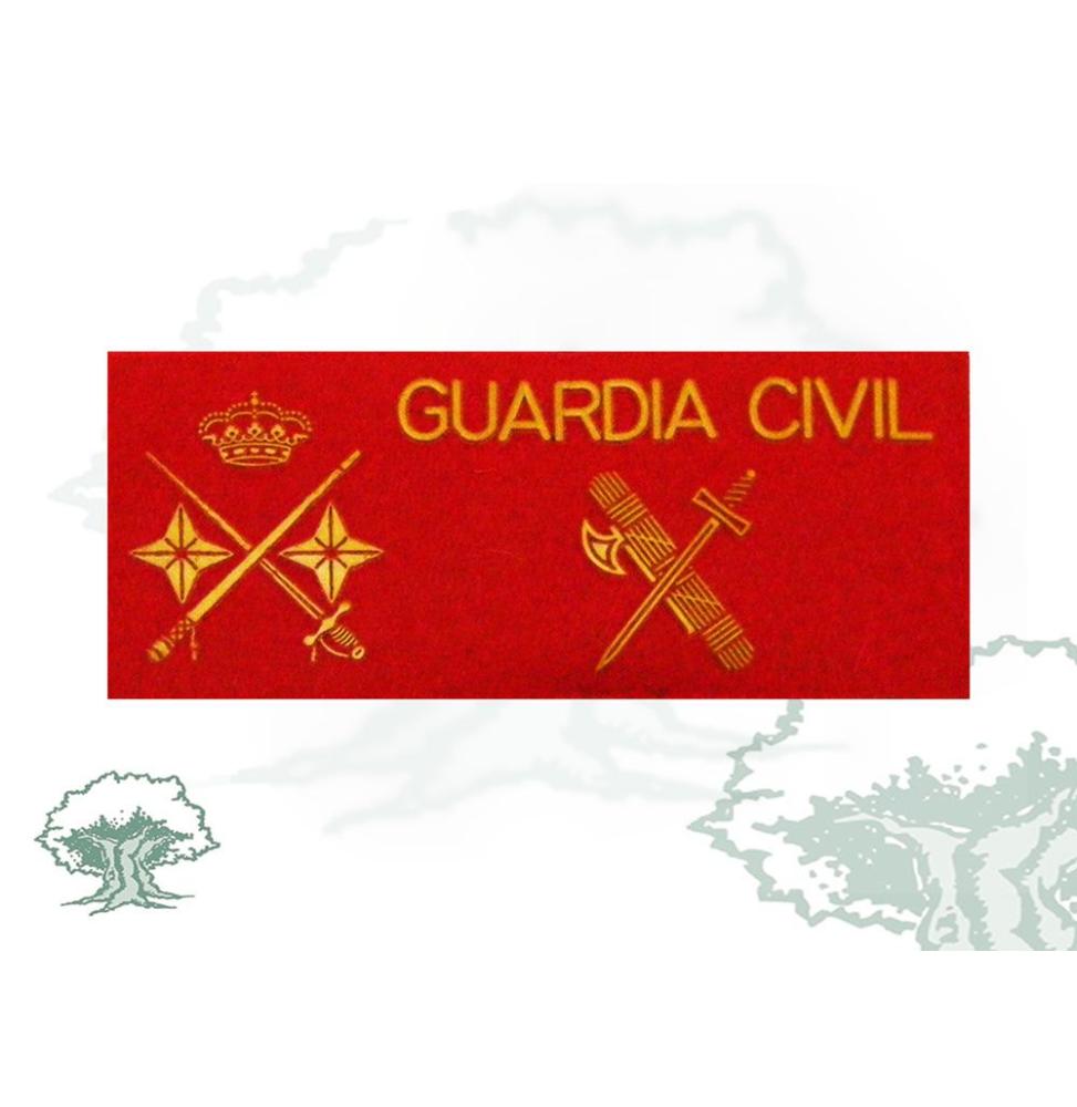 Galleta Guardia Civil General División de PVC con velcro