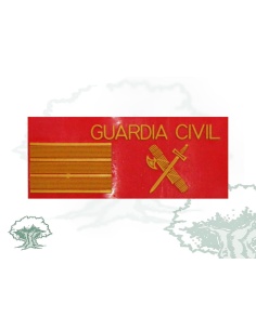 Galleta Sargento Guardia Civil PVC con velcro
