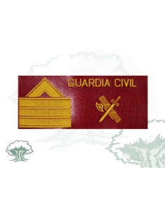 Galleta Sargento 1º Guardia Civil PVC con velcro