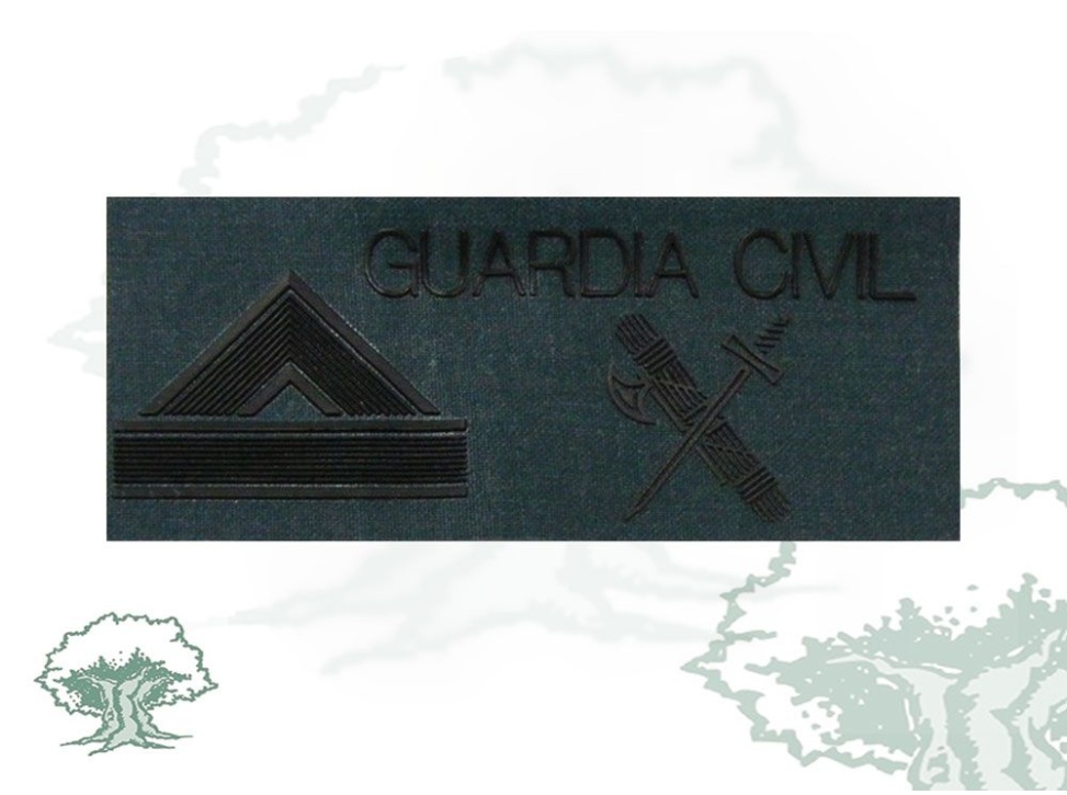 Galleta Cabo Mayor Guardia Civil traje campaña