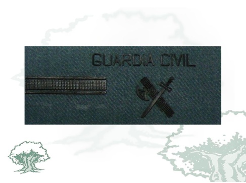 Galleta Cabo 1º de la Guardia Civil para traje de campaña