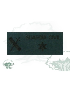 Galleta Alferez Guardia Civil traje campaña