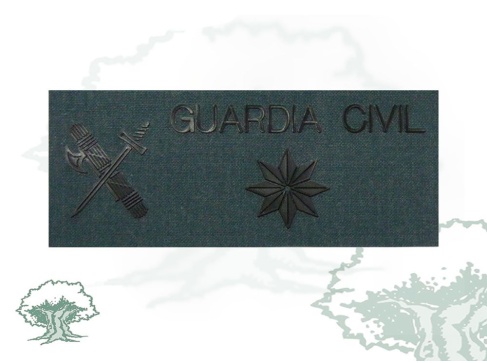 Galleta Comandante Guardia Civil para traje de campaña