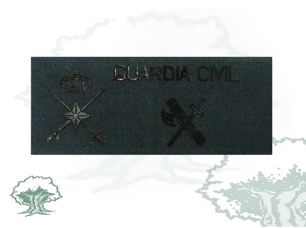 Galleta General de Brigada Guardia Civil traje campaña