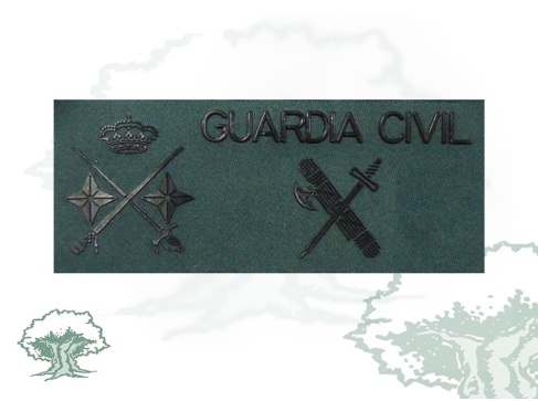Galleta General de División Guardia Civil para traje de campaña