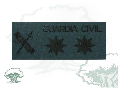 Galleta Teniente Coronel de la Guardia Civil para traje de campaña