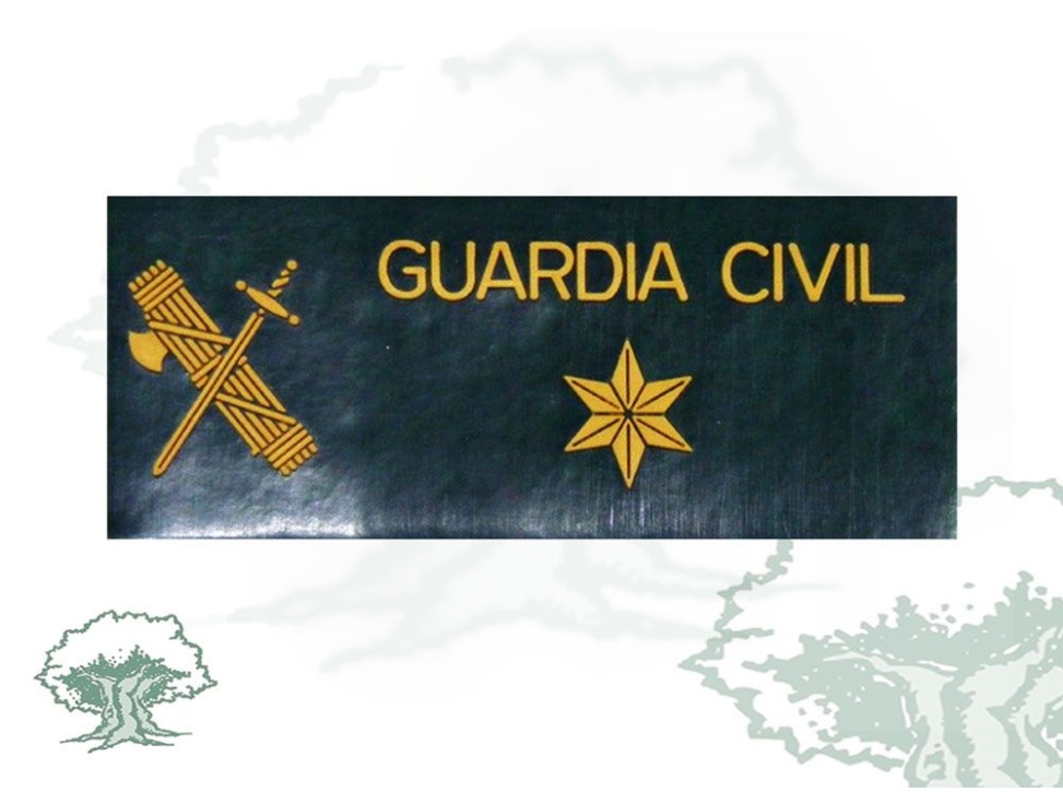 Galleta Alferez Guardia Civil traje agua