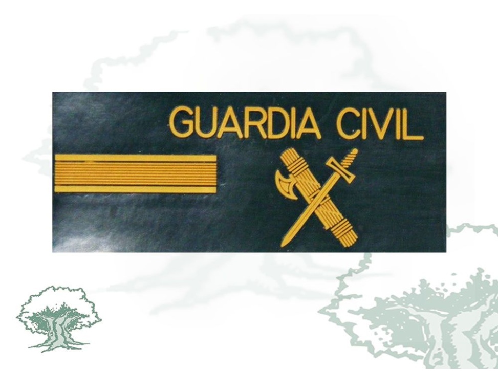 Galleta Cabo 1º Guardia Civil para traje de agua