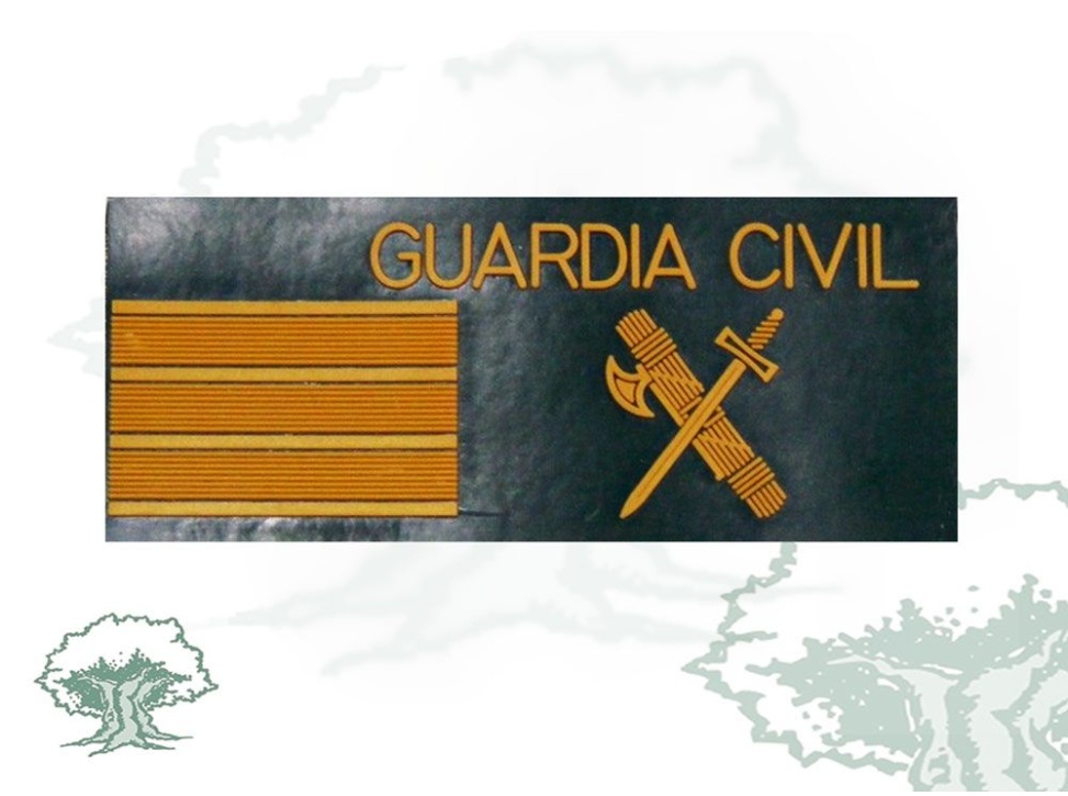 Galleta Sargento Guardia Civil traje agua