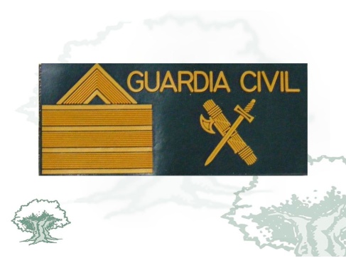 Galleta Sargento 1º Guardia Civil traje agua
