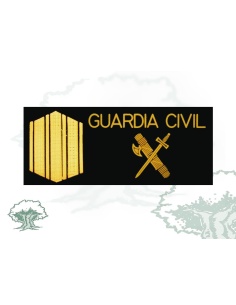 Galleta Cabo Guardia Civil negra