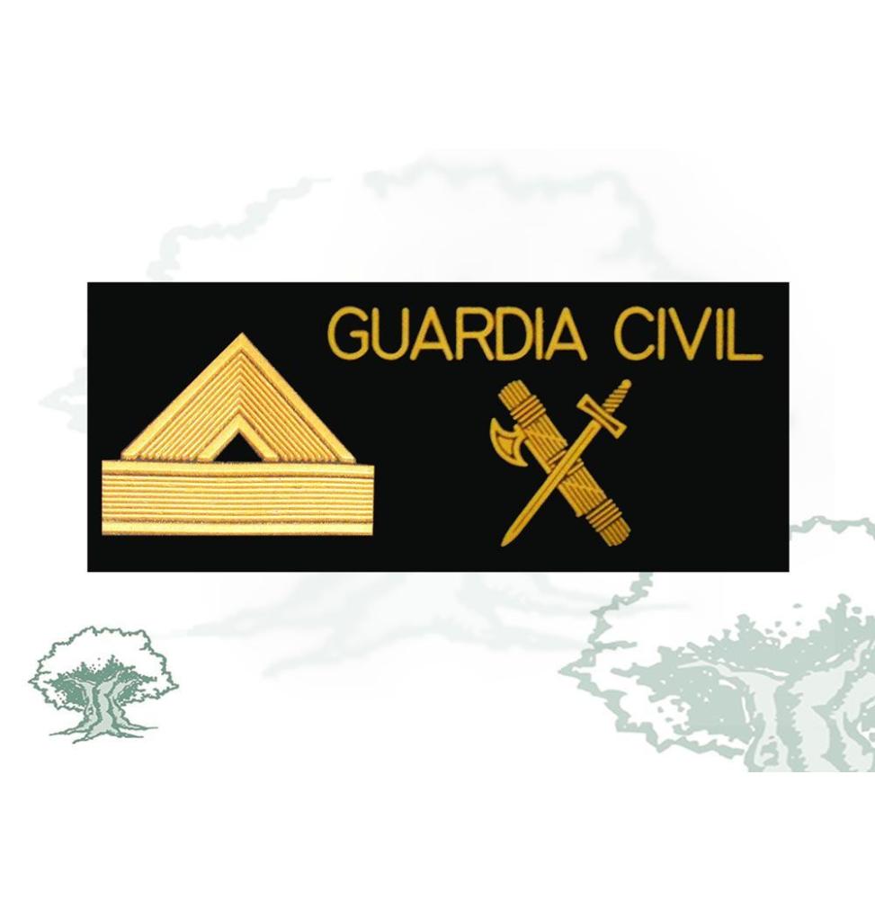 Galleta Cabo Mayor de la Guardia Civil negra de PVC
