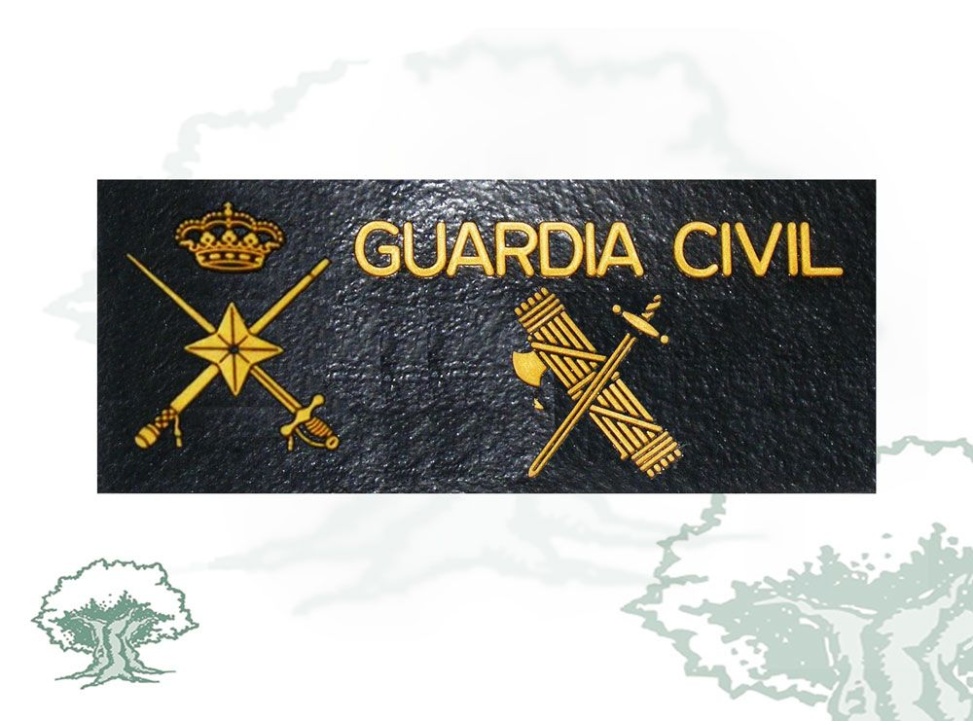 Galleta General de Brigada Guardia Civil negra