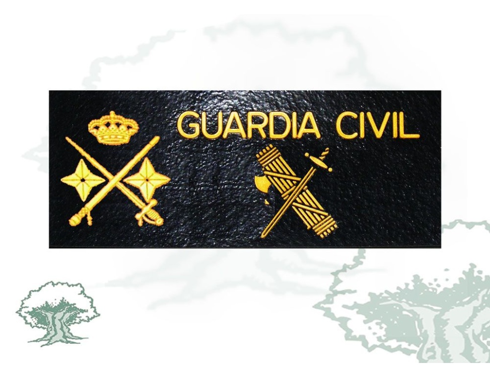 Galleta General de División Guardia Civil negra
