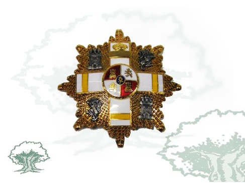 Gran Cruz del Mérito Militar distintivo amarillo