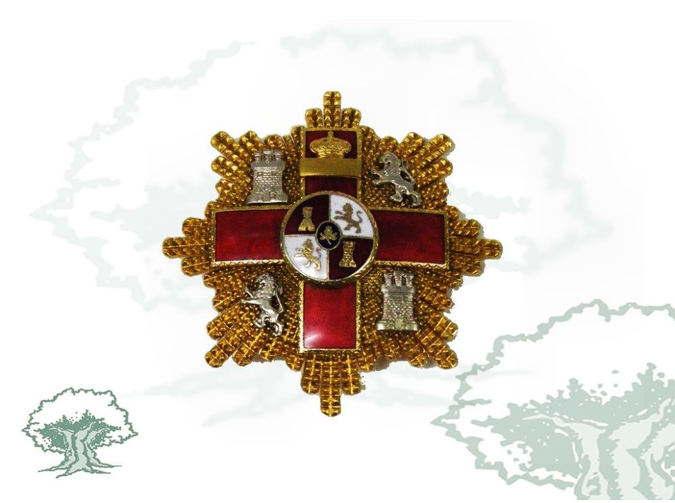 Gran Cruz Mérito Militar distintivo rojo